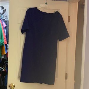 Purple casual dress